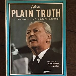 1968 mag A plain truth a magazine of understanding Kiesinger on the cover